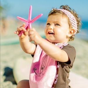 Reversible Surfboard Baby / Toddler Bib